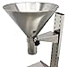 HayWHNKN Stainless Steel Funnel with Support Stand Commercial Feeding Hopper for Powder Paste Liquid Granule 4cm(1.5inch)
