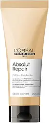 L'Oréal Professionnel Condicionador Absolut Repair, Tratamento Capilar com Proteína, Repara Danos e Promove Brilho, Com Quinoa & Proteínas, Para cabelos secos e danificados, 200ml