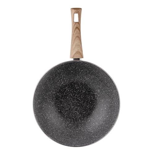Wok Vasconia Prime 11in con Mango de Madera miniatura 2