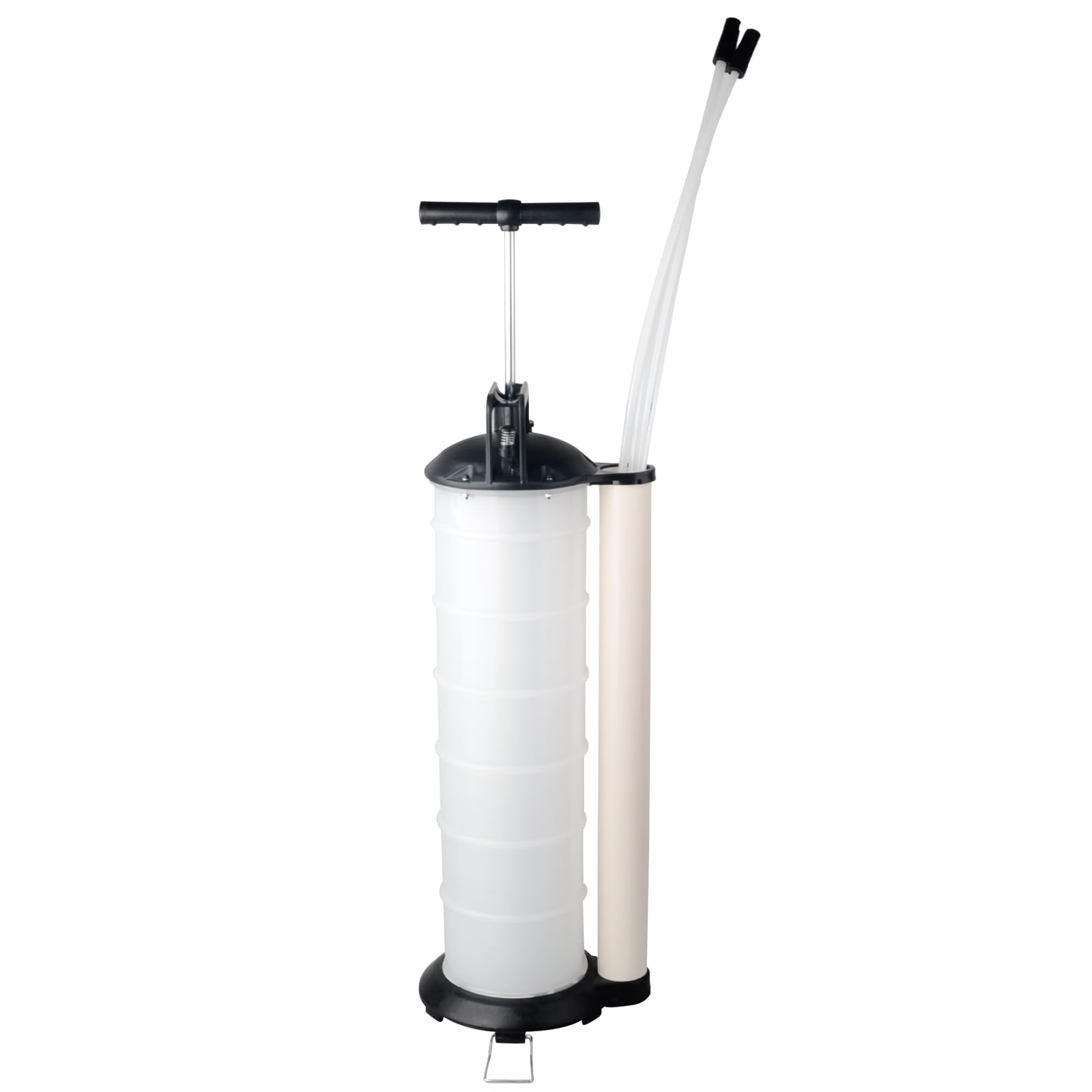 DAYUAN Extractor manual de aceite y líquido de vacío de 7 litros, bomba de mano con 4 tubos