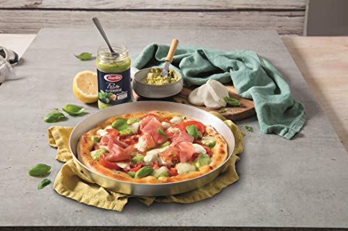 Barilla Pasta Sauce, Rosso Pesto Sauce, Tomato and Basil Pesto, Authentic Italian Taste, Bulk Pack of 12 x 190 g