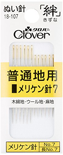 Clover 絆 きずな メリケン針7 Y7 12本入り 18-107