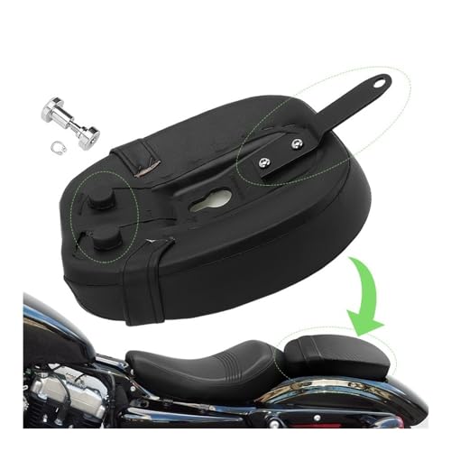 Asiento pasajero trasero Sportster 72 para viajes cómodos de fin de semana 5