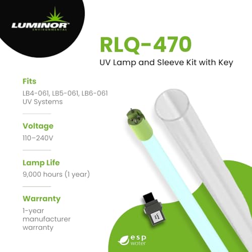 Lámpara UV Luminor RLQ-470 Kit con Manga y Llave 39W miniatura 2