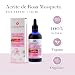 Aceite rosa mosqueta Puro 100% ecológico 100ml, prensado en frío. Para eliminar...
