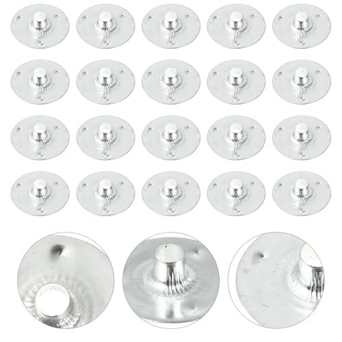 50 pzas Base de Mecha para Velas con Clips de Hierro miniatura 7