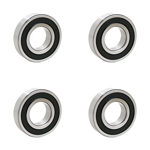 Summit Collars R20-2RS Rodamientos rígidos de bolas  Rodamientos de palanca Z2 sellados de 1-14 pulgadas x 2-14 pulgadas x 12 pulgadas (4 piezas)