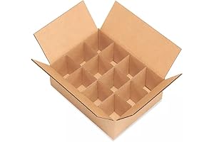 Premium Pint-Sized Mason Jar Storage and Moving Boxes