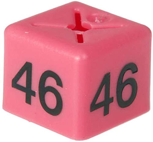 50 x GARMENT CLOTHES MARKER SIZE CUBES (46)