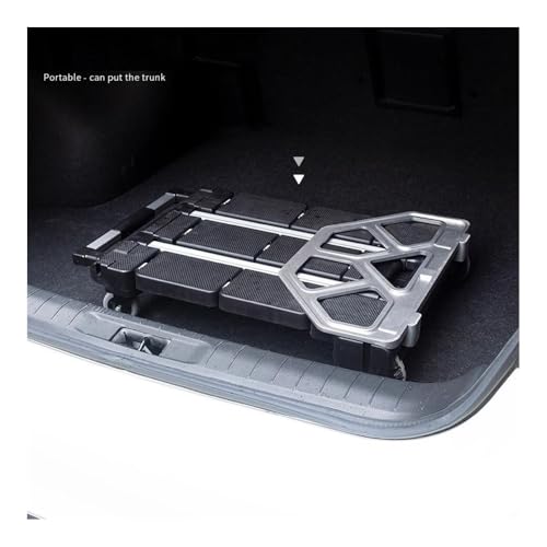 Carretilla plegable multiusos con ruedas y manijas miniatura 4