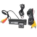 Glewi Für CCD HD Rückfahrkamera mit 170° Weitwinkel und Führungslinien, IP68 wasserdichter Backup-Parksensor für Toyota für Camry 2007-2012, einfach und schnell zu bedienen
