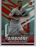 2022-23 Topps Chrome Bundesliga Airborne Refractor #AB-WA Waldemar Anton VfB Stuttgart Official German Soccer League Card in Raw (NM or Better) Condition