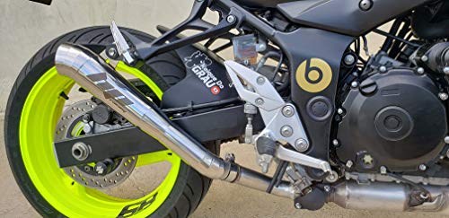 Ponteira Esportiva Gsx S750 Megafone Hp Racing Inox