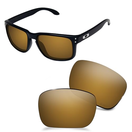 Verres de rechange de qualité ANSI Z87.1 pour monture de lunettes de soleil Oakley Holbrook
