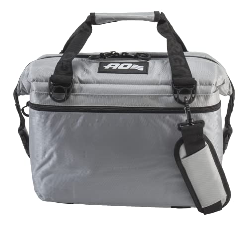 AO Coolers Sportsman Ballistic 12 Pack Silver