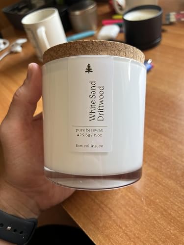 Aspen & Oak Cucumber Melon Luxury Beeswax Candle - Long