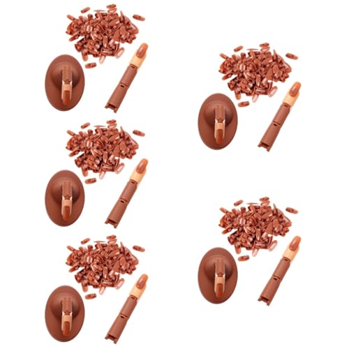 Kit entraînement pour manucure avec faux ongles et base antidérapante