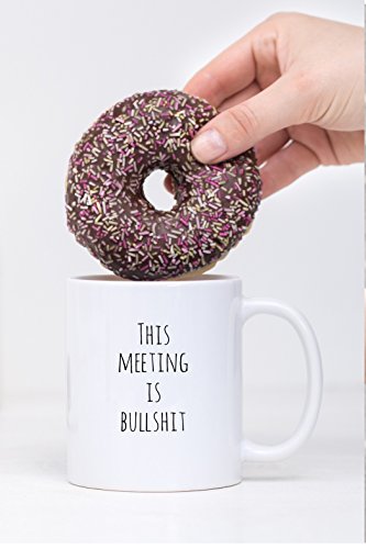 Taza de café cerámica blanca de 11 onzas miniatura 4