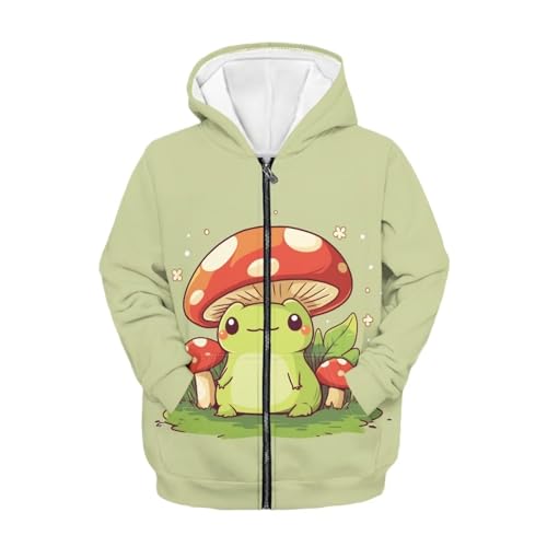 Zip Up Hoodies for Girls Boys Long Sleeve Hoodies Jacket Kids Clothes Pullover Outfit3