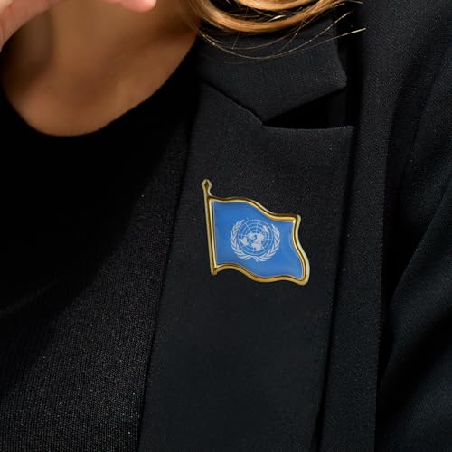 Image of Country Flag Brooch Metal Alloy Souvenir Pin Shirt Hat Backpack Jewelry Accessories Decoration Party Christmas Gift Badge International Travel Pin