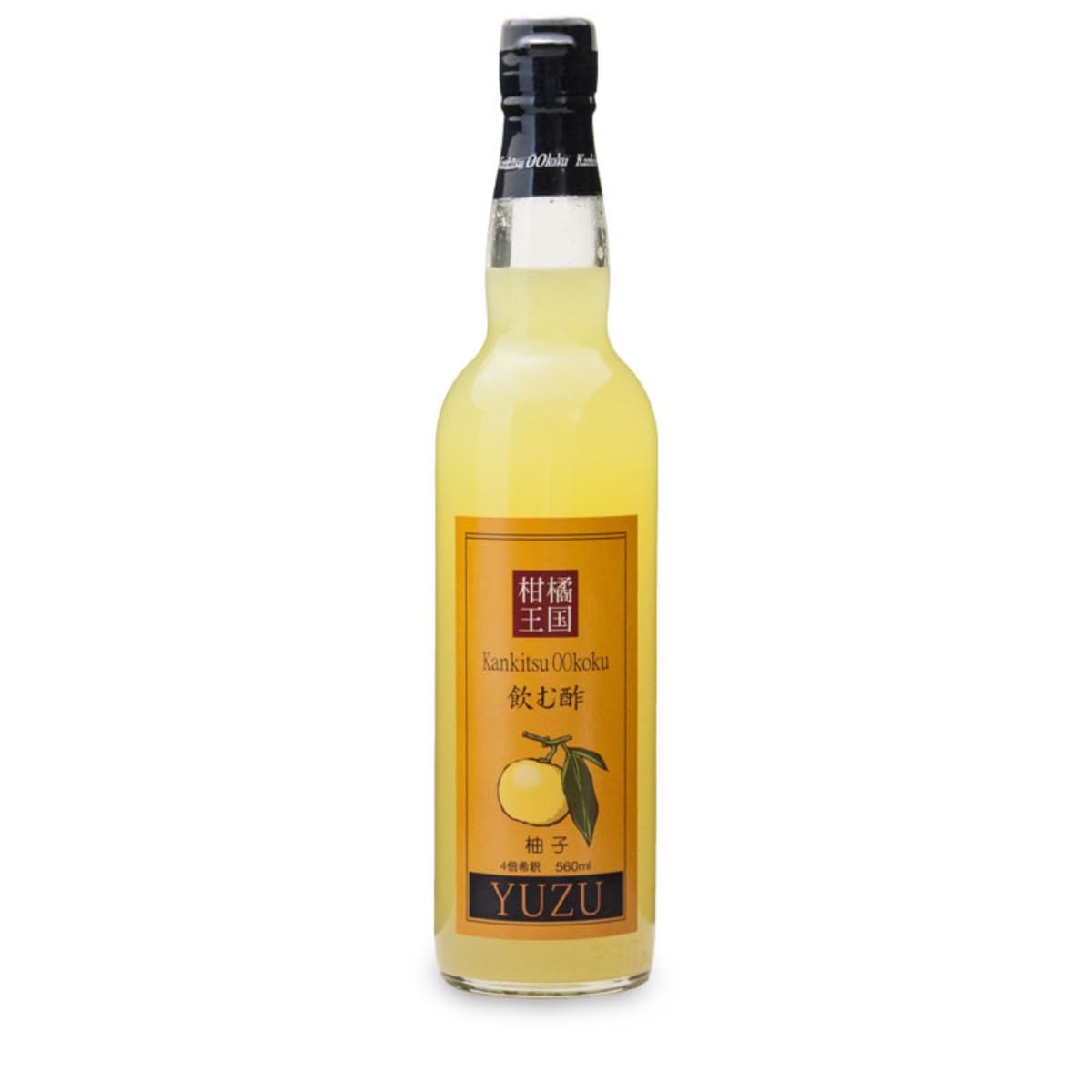 Amazon.co.jp: 愛媛県産ゆず使用4倍希釈(飲む酢 ゆず)(560ml) : 食品 