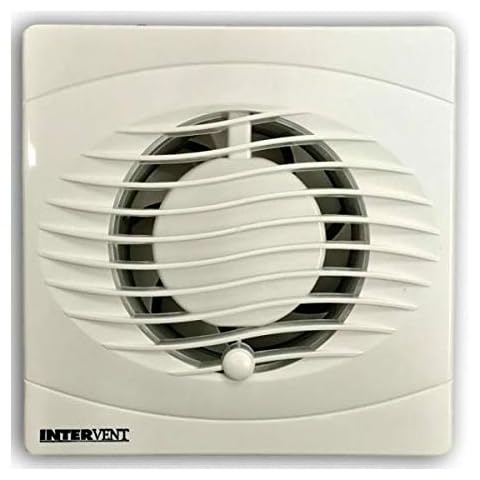 Manrose Extractor Fan White 100MM 4" Timer Model Bathrooms & Toilets Cover