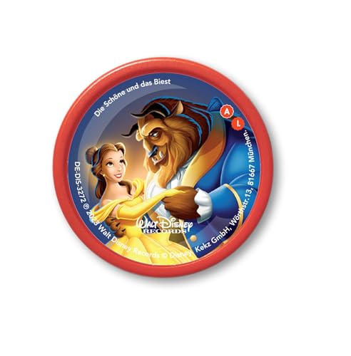 Kekz Audiochip für Kekzhörer, Disney - Die Schöne Und Das Biest als Kekz, Hörspiel für Kinder ab 4 Jahren, Spielzeit ca. 59 min