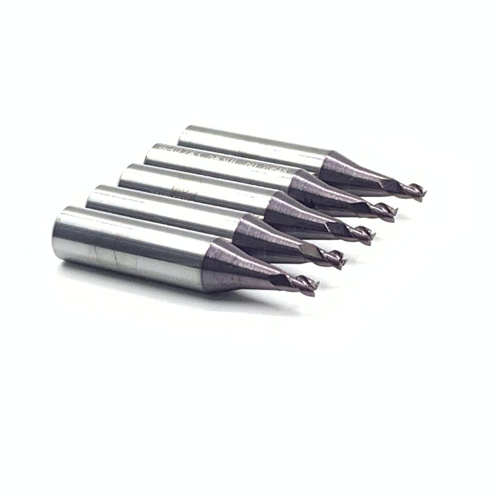 2.0mm End Milling Cutter 02LW(D747839ZB)in Solid Carbide for Silca FUTURA Auto(STANDARD cutter)& Silca Futura PRO ONE(OPTIONAL Cutter)Key Machines(5pcs)