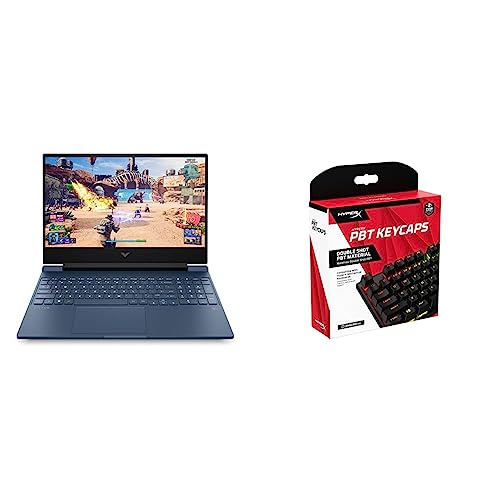 Image of HP Victus Gaming Laptop AMD Ryzen 5 5600H 15.6 inch(39.6 cm) FHD IPS Gaming Laptop & PBT Keycaps - Full Key Set - Black [US]