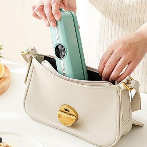 Machine à sceller sous vide rechargeable et mini soude sac portable - 4