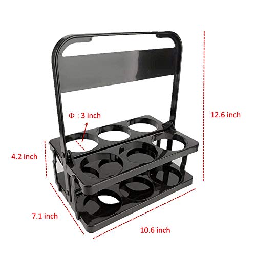 Portable Durable Foldable Bar Liqueur Wine Beer Rack Basket for Party Grubhub Ubereats Doordash Postmates Drivers Serving Equipment Drinkware Delivery Tool