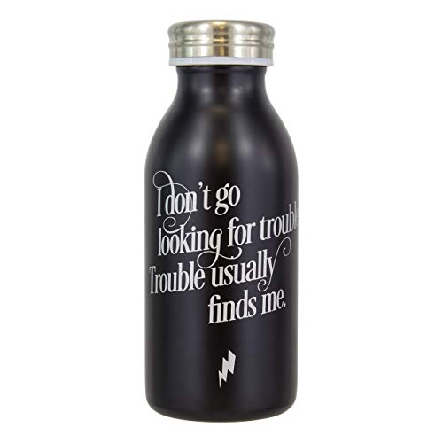 Paladone PP4959HP Botella Harry Potter Trouble, Juventud Unisex, Negro, 450ml