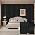 Large Acoustic Panels for Wall Sound Proof Sound Dampening Panels for Wall Decor And Ceilings 47.2 x 23.6 x 0.4 Inch Polyester Fiber Noise Absorb Panels for Bedroom Home Studio Office (Black, 10 Pack)