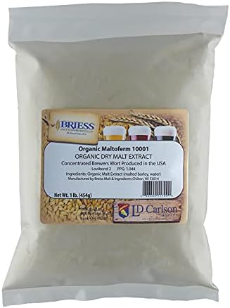 Organic Light Dried Malt Extract DME - Maltoferm 10001-1 Lb