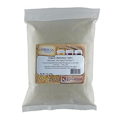 Organic Light Dried Malt Extract DME - Maltoferm 10001-1 Lb