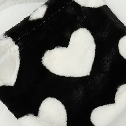 Fluffy Shoulder Bag, Women Girls Large Cute Handbag, Plush Ladies Tote Bag Furry Purse2