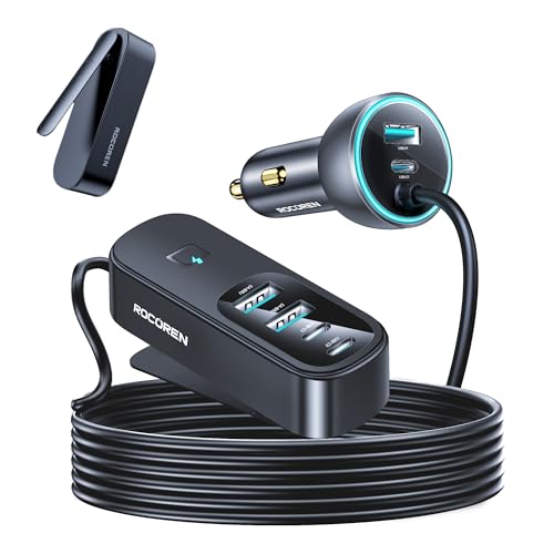 ROCOREN VK[\Pbg USB C J[`[W[  6Av105Wy PD30W & QC3.0}[d 㕔ȓgp 6|[gFType-C|[g3+USB A|[g3 z12V/24V ԍڏ[d ԗpi  [d Nbv