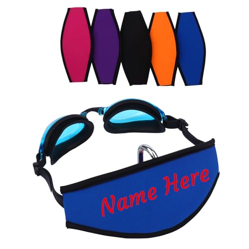 Zakally Personalized Custom Name Diving Mask Straps Cover Scuba Mask Strap Gift for Diving Enthusiast