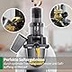 Leckerhelfer® SaftPRO – Slow Juicer, Entsafter passend für den Thermomix TM6, TM5, perfekter kaltgepresster Saft mit dem Kaltentsafter, das perfekte Zubehör passt für Thermomix