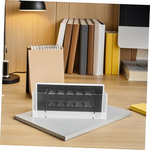 Porte marqueur magnétique transparent : rangez vos feutres de tableau facilement - 8