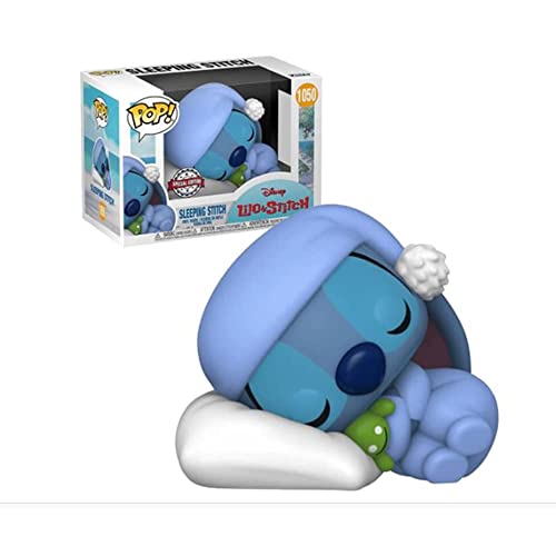 Figurine Pop [Exclusive] Disney Lilo & Stitch : Sleeping Stitch [1050] - vue 3
