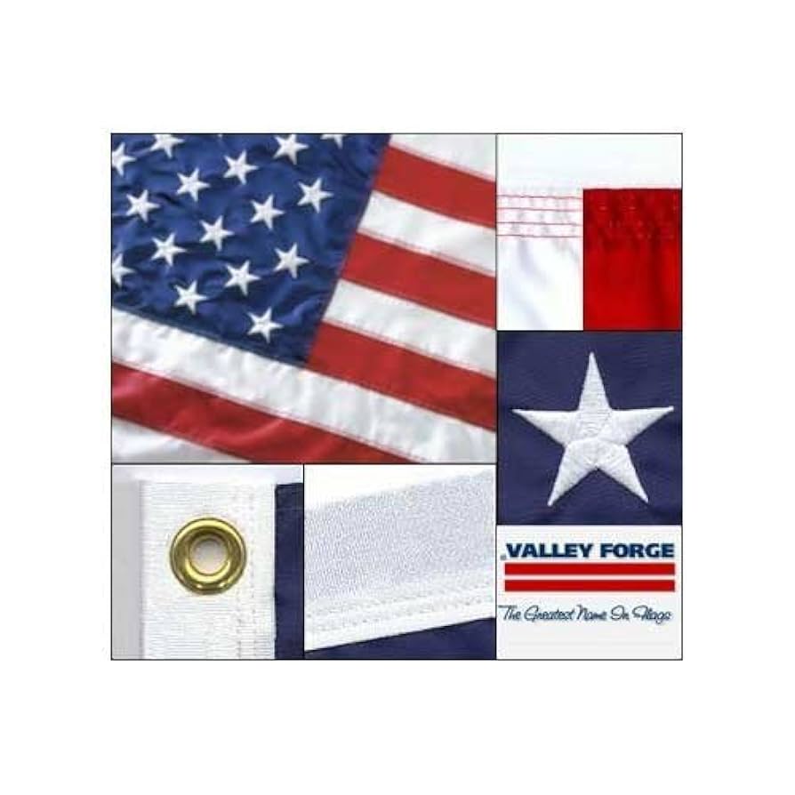 1960's Valley Forge Flag Co アメリカンフラッグ Amazon.com : Valley Forge Flag Co USPN-T Uspnt 3x5 Nylon Us