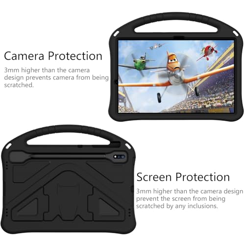 Coque Samsung Tab S9 FE Plus pour enfant idéale pour regarder les vidéos en voiture - 3