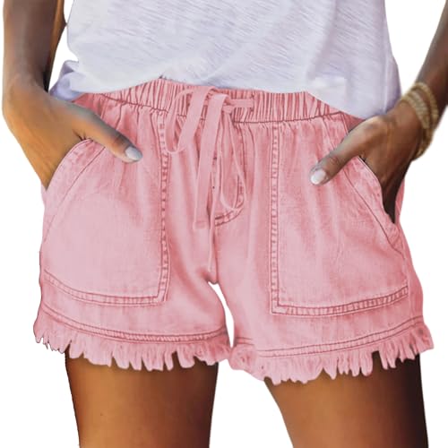 Short en jean femme pour des vacances décontractées à la plage