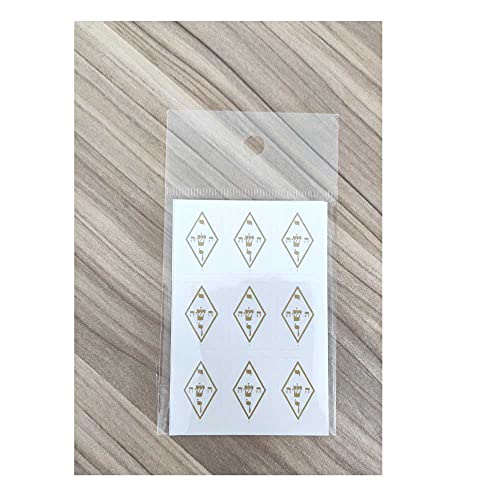 Adesivo Radiônico Nome Mistico de Jesus (Yoshua) - Com 24 adesivos de 2,5 cm x 1,5 cm