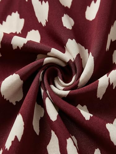 Image of SOLY HUX Women's Summer Wrap Dress Flowy Belted Vacation Short Dresses