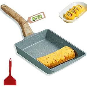 MIHUNTER Japońska Patelnia do Omletów Kwadratowa