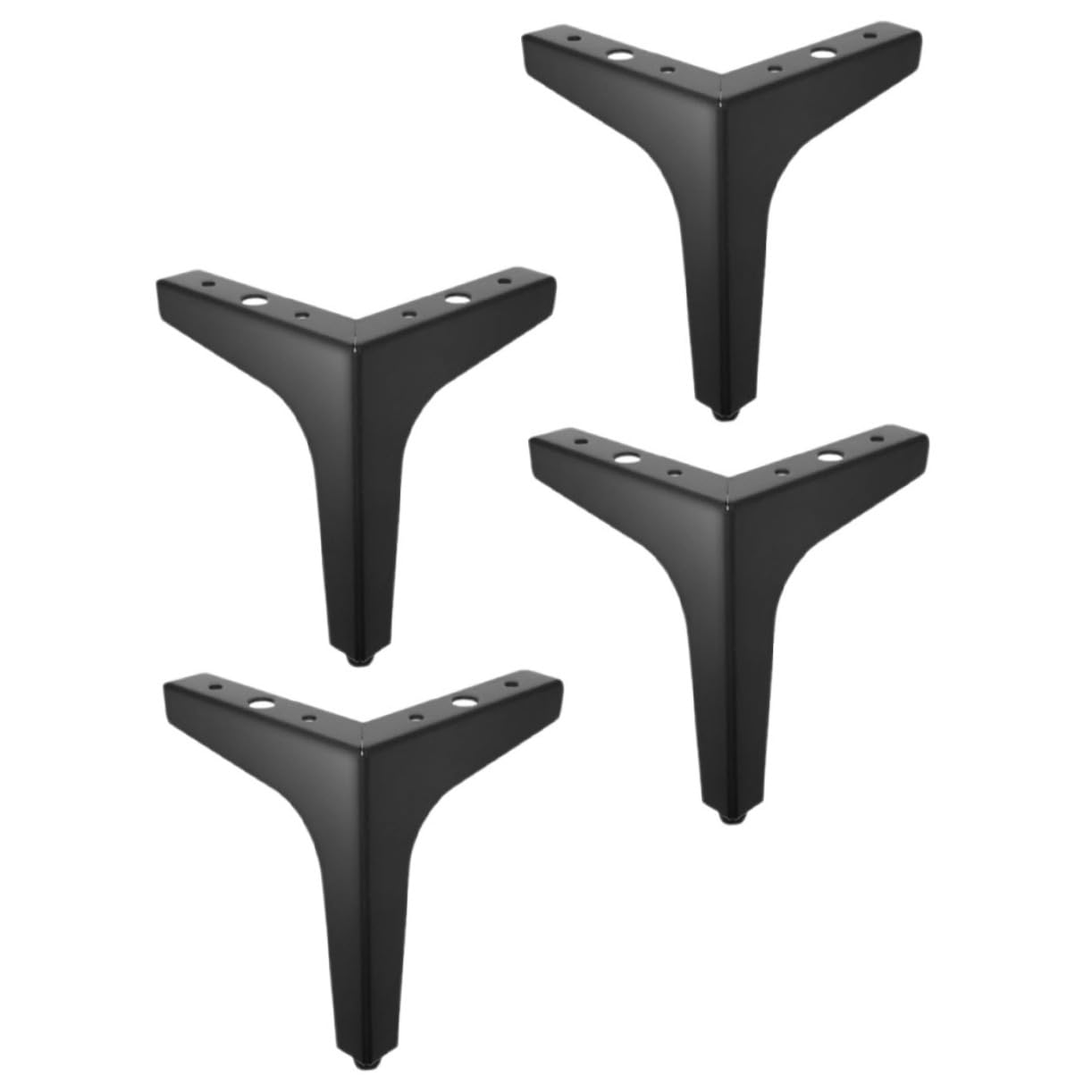 Rehausseurs pour meubles de meuble TV table basse pieds de surélévation triangulaires