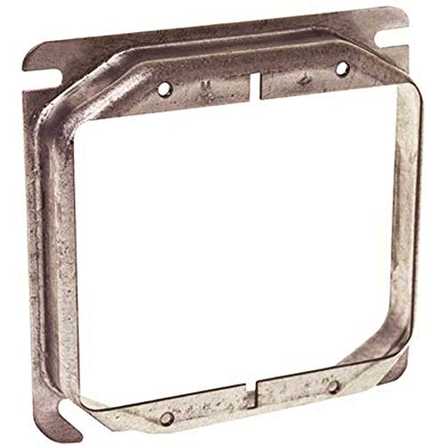 HUBBELL WIRING 778 Mud Ring 4 Sq Raised 1/2 Two Device