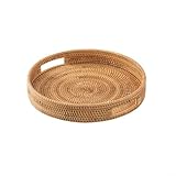【Fonctionnalité】Ce plateau multifonctionnel sert de complément à votre décoration intérieure. Utilisez-le comme plateau ottoman, plateau de table basse, plateau de table d'appoint ou plateau de service pour les aliments et les boissons. Il offre à la fois style et fonctionnalité.